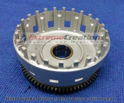 Picture of MT09 / R9  Billet clutch basket