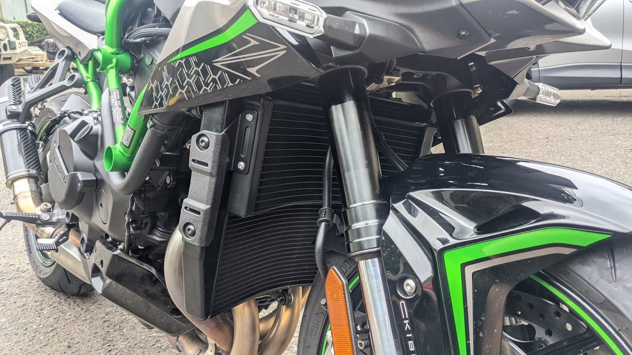Kawasaki ZH2 Intercooler Kit. Performance Motorcycle Accessories, Ninja